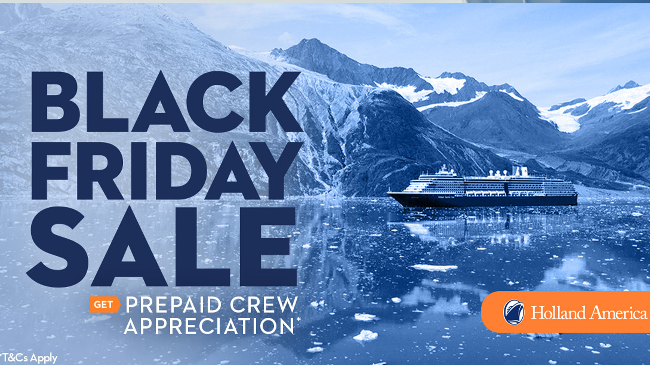 Holland America Black Friday Vision Cruise Australia